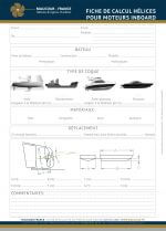 FIX PITCH PROPELLER SELECTION SHEET