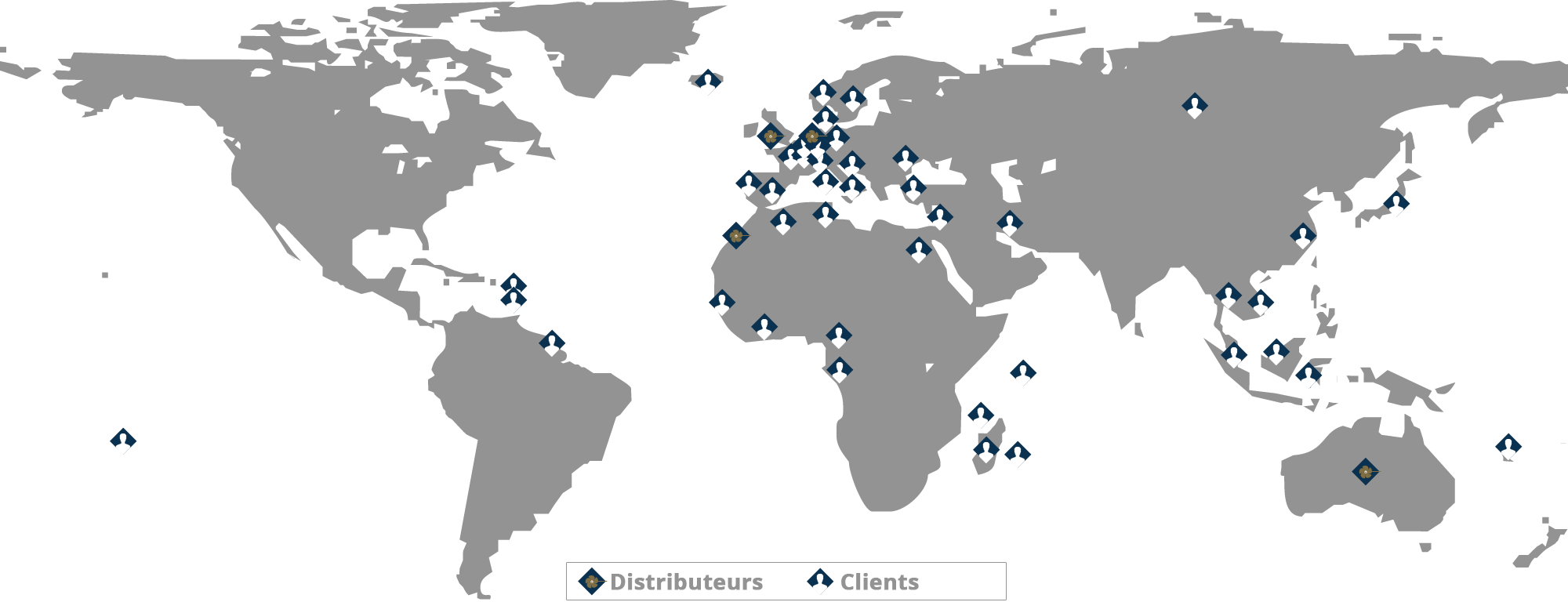 carte implatations